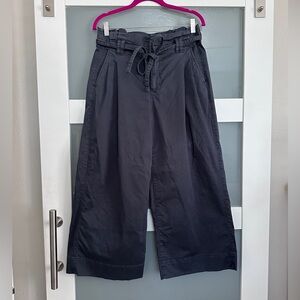 AE Stretch Paperbag Wide-Leg Crop Pant-Women’s Size 4-Runs Big.